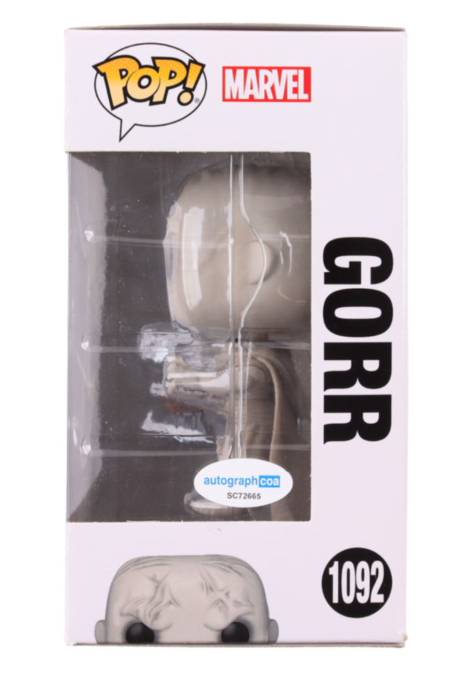 Funko Thor Gorr signed by Christian Bale