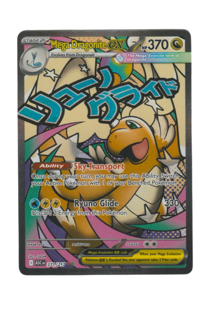 Mega Dragonite Ex 271/217 Full Art EN