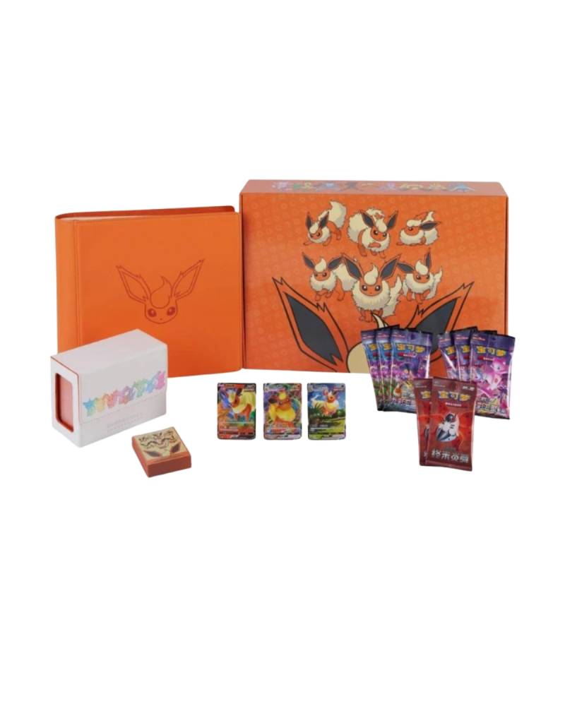 Flareon Eeveelution Gift Box S-Chinese Sealed