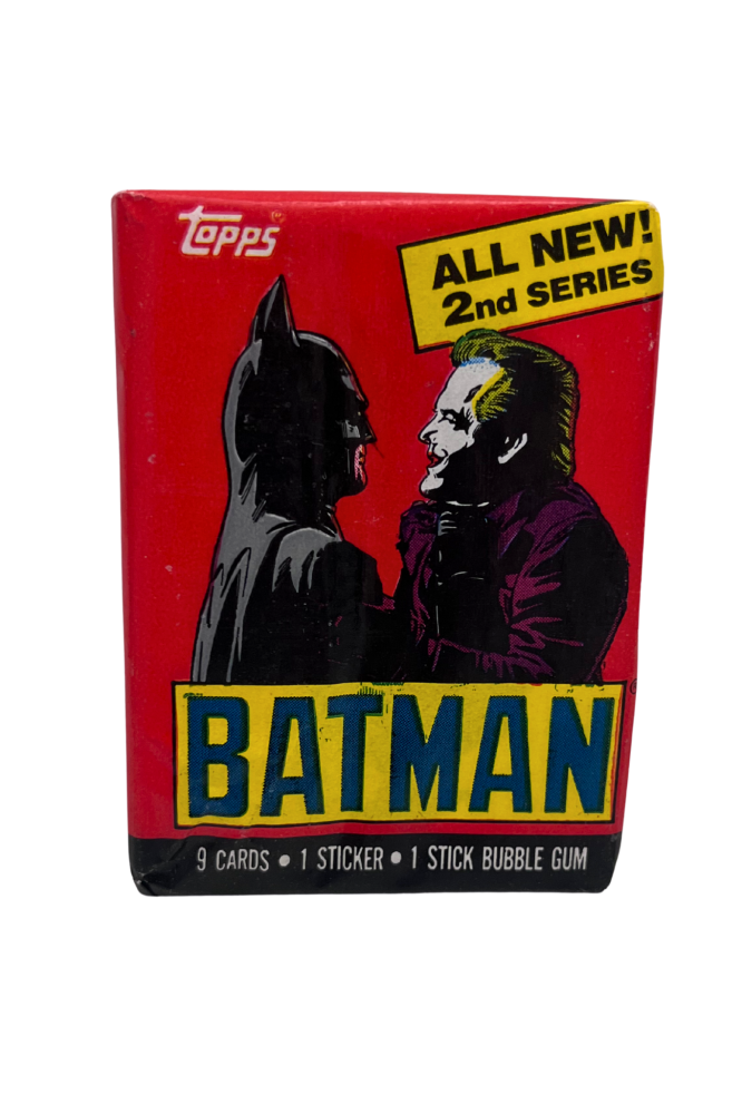 Batman & Joker 1989 2nd Series Topps Card Pack