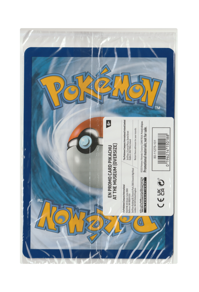 Pikachu Museum Promo Jumbo - Sealed