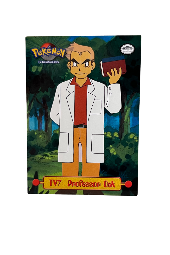 Professor Oak Topps Series 1 #TV7 EN Pokemon