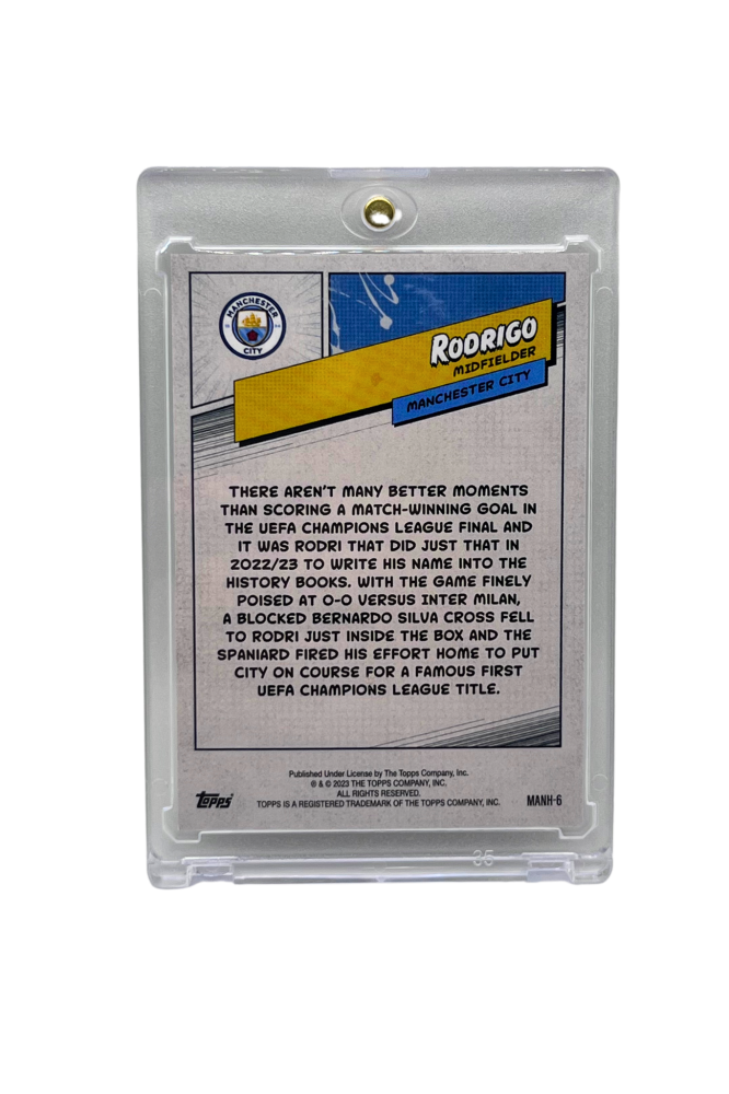 Rodrigo Manchester City Topps 41/50