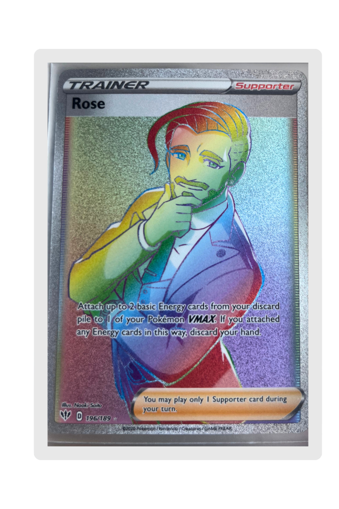 Rose 196/189 Trainer Secret EN Pokemon