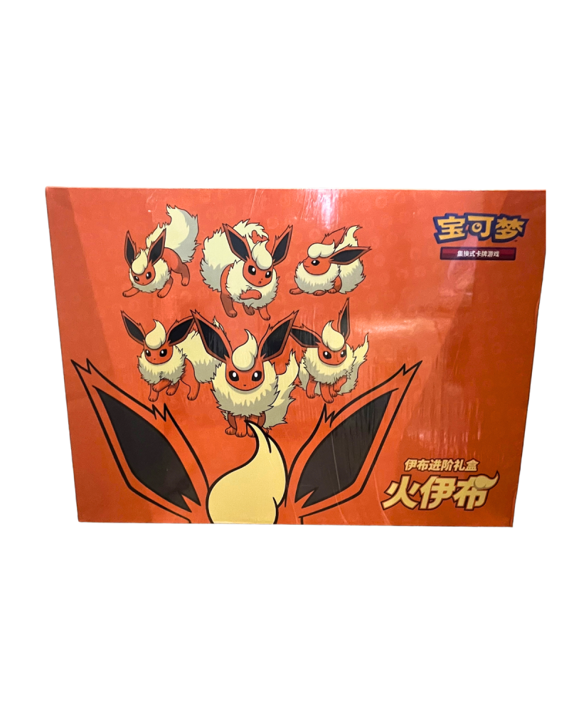 Flareon Eeveelution Gift Box S-Chinese Sealed