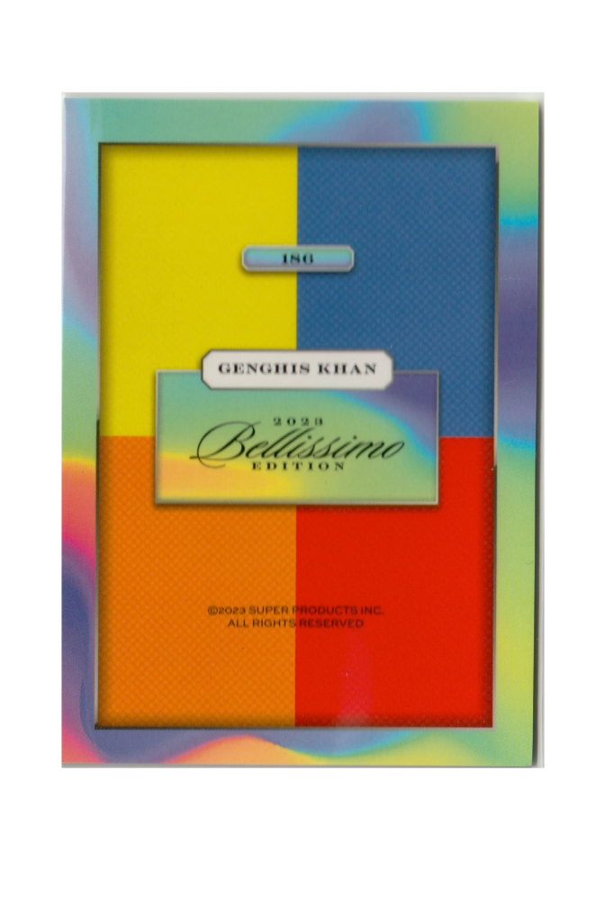 Genghis Khan #59/99 Bellissimo Edition