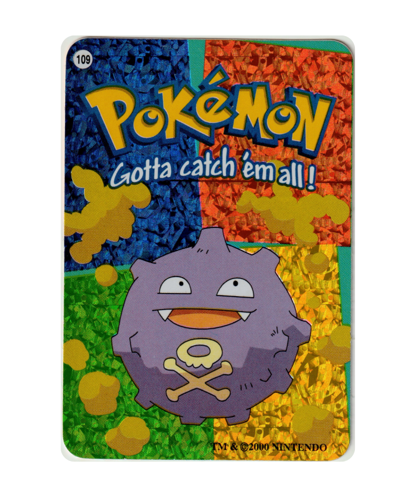 Koffing #109 Vintage 2000 Vending Machine Prism