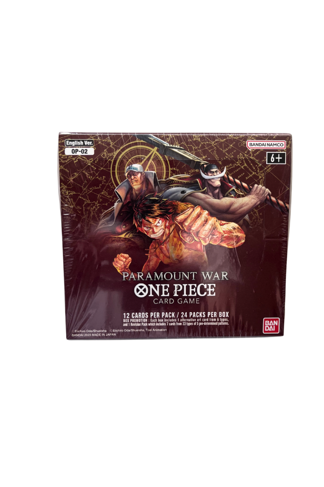 One Piece *Sealed* Box OP02