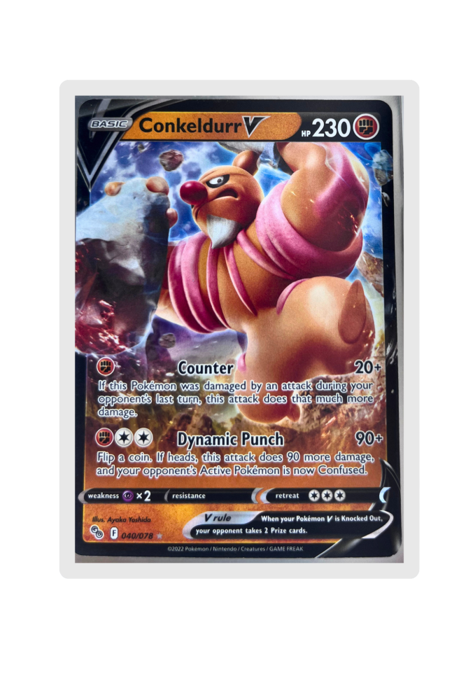 Conkeldurr V 40/78 EN Pokemon