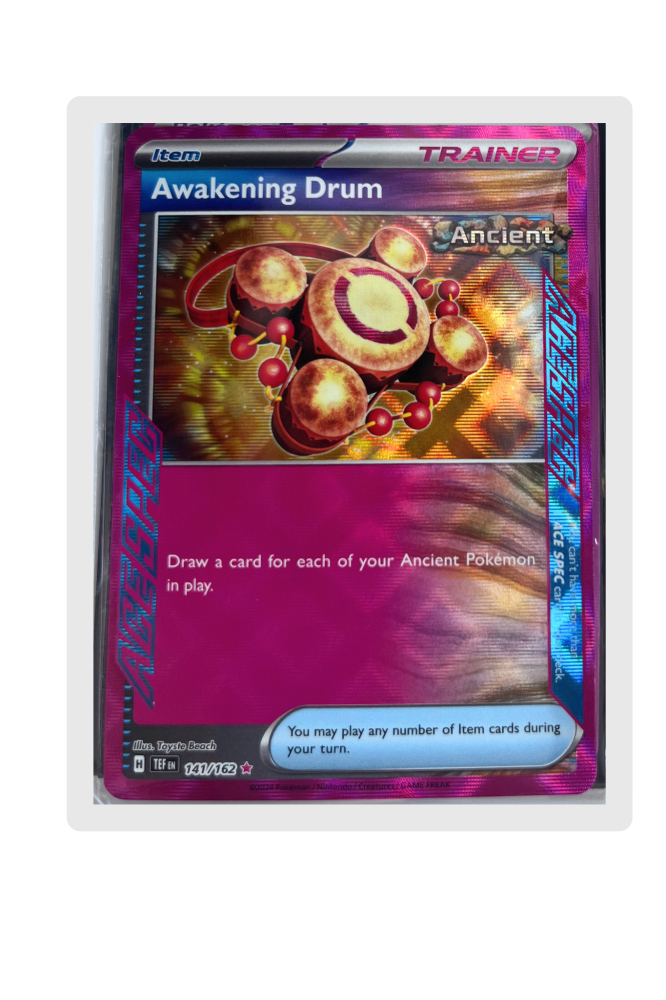 Awakening Drum 141/162 Trainer Prismatic Evolutions EN Pokemon