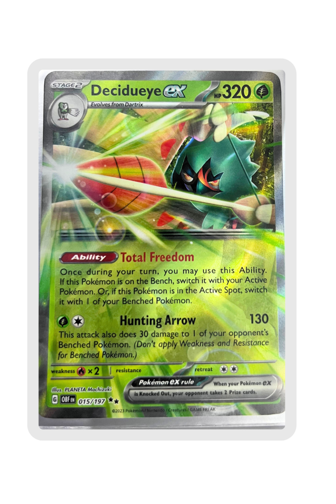 Decidueye Ex 15/197 EN Pokemon