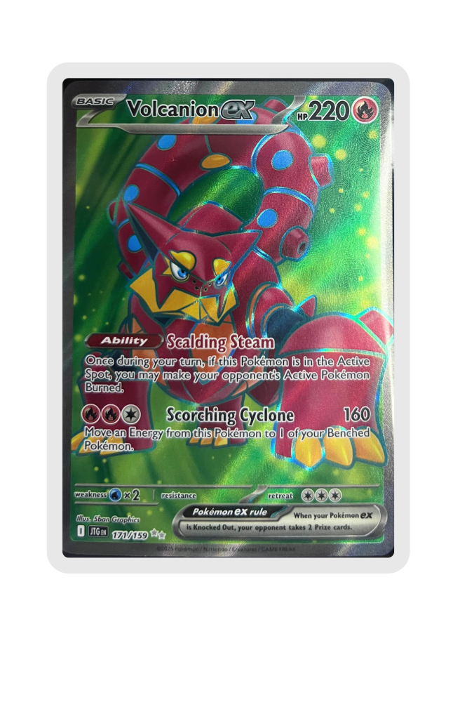 Volcanion Ex 171/159 EN Pokemon