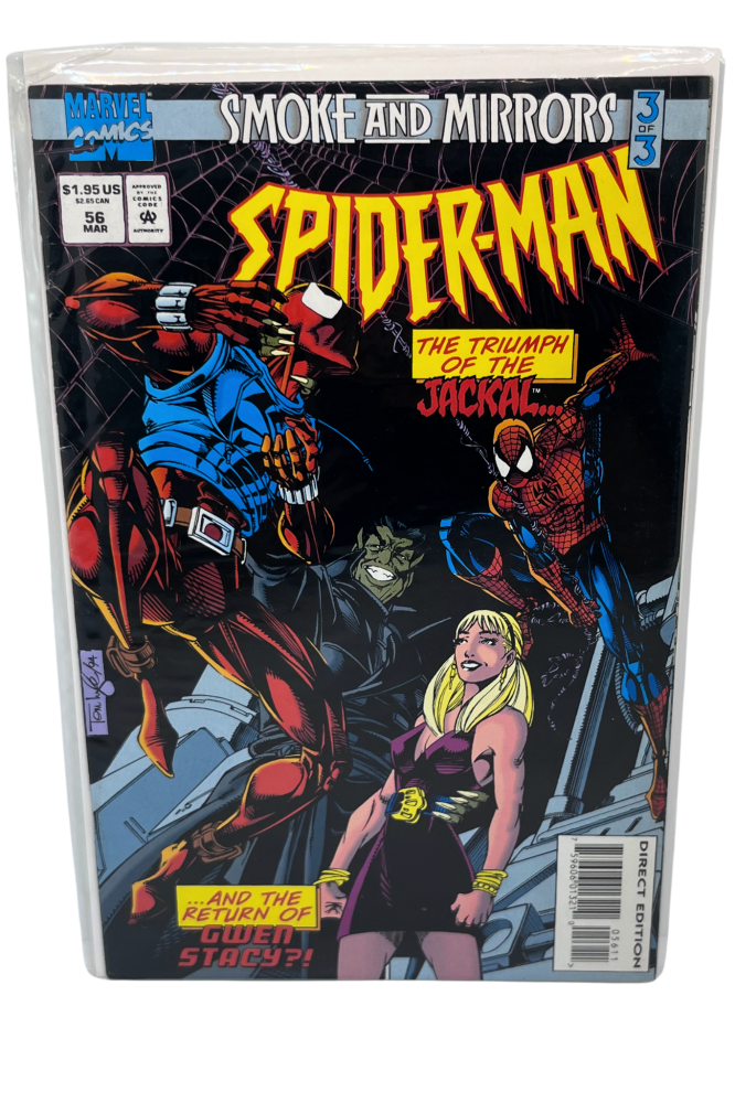 #56 Marvel Comics Spiderman Smoke and Mirrors 3 of 3
