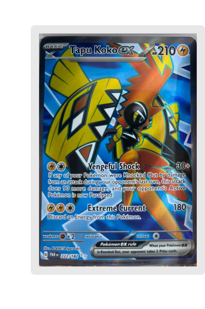 Tapu Koko Ex 222/183 EN Pokemon