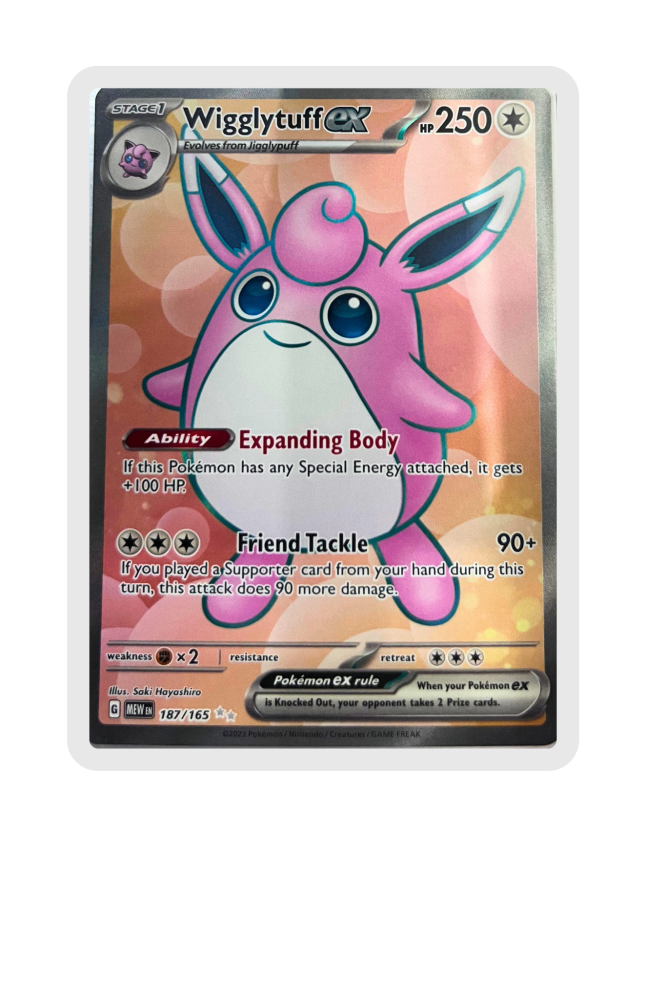 Wigglytuff Ex 187/165 EN Pokemon