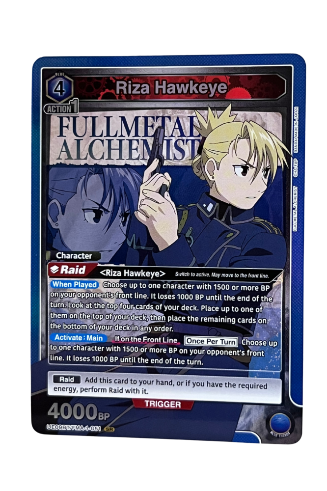 Union Arena Fullmetal Alchemist -  Riza Hawkeye