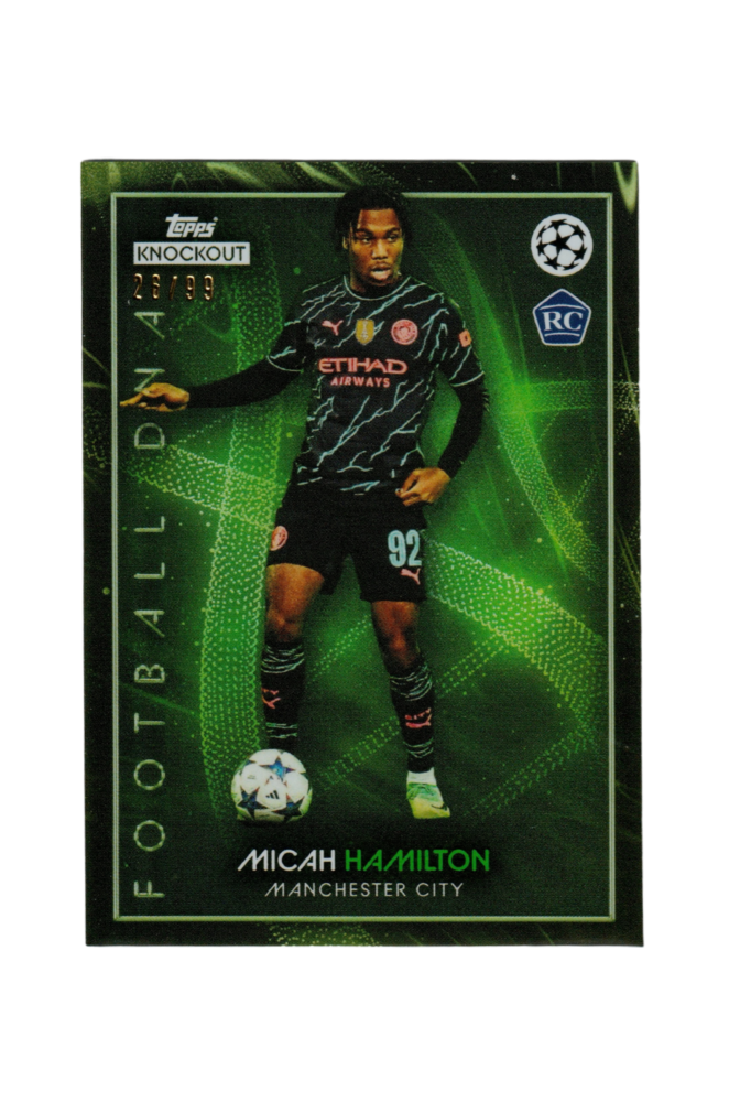 Micah Hamilton Numbered 28/99 Topps Knockout