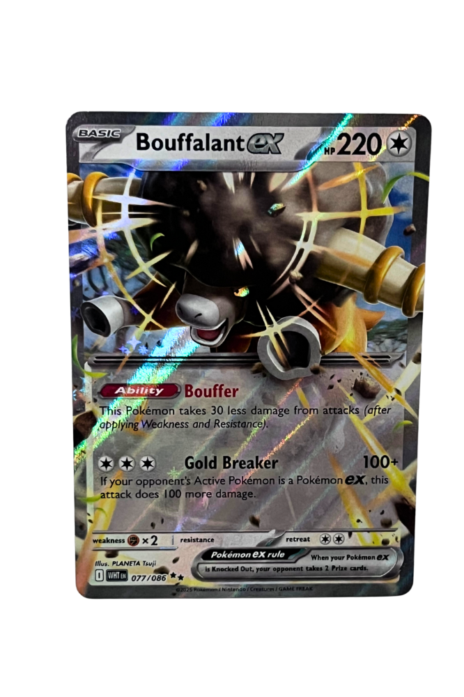 Bouffalant Ex 77/86 EN Double Rare Pokemon