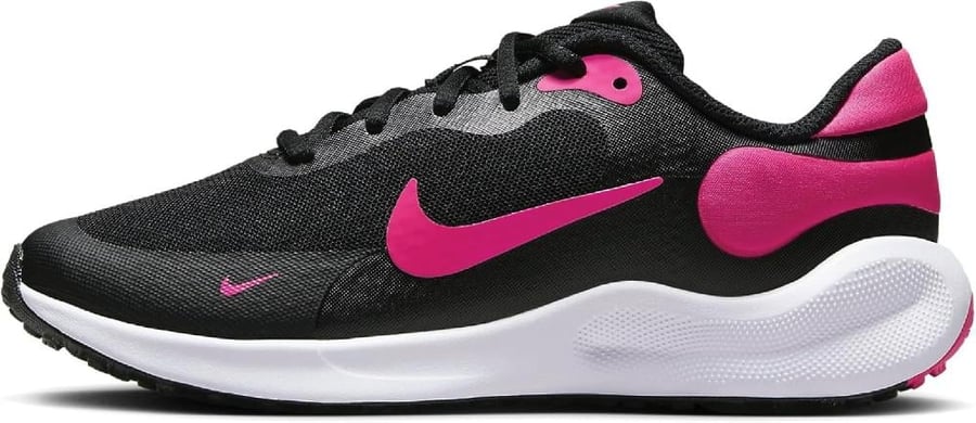 Nike Revolution 7 kids running shoe Black pink EU 34