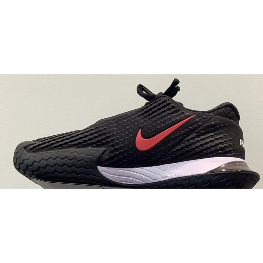 Nike Air Zoom Vapor Cage 4 Rafa men s tennis shoe Black red white