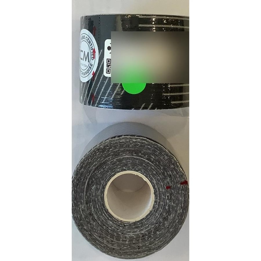 TCM Premium kinesiology tape black 1 roll