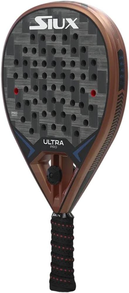 Siux Ultra Pro padel racket black grey blue