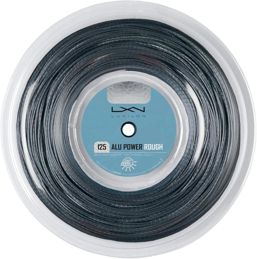 Luxilon Alu Power tennis string 1 25 mm 220 m reel grey