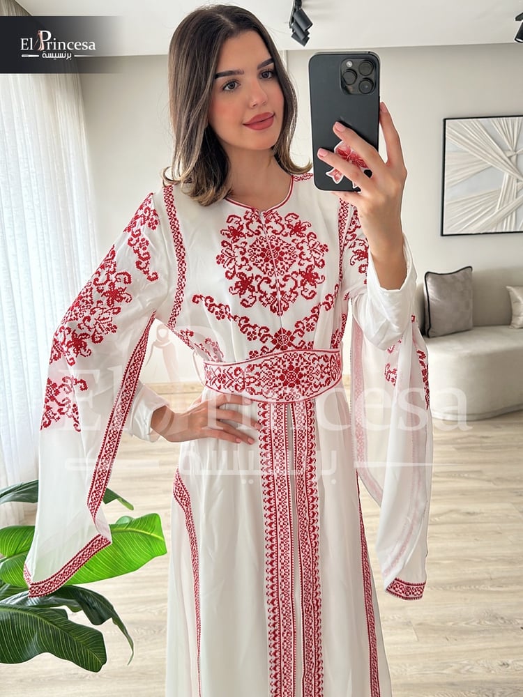 قفطان غزاوي كم مفتوح