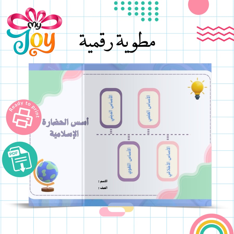 مطوية اسس الحضارة الإسلامية PDF