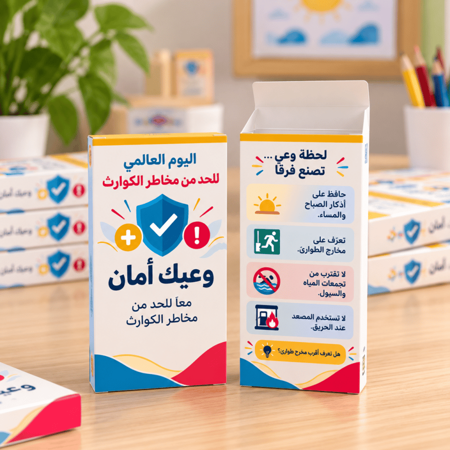 بوكس توزيعات | يوم الحد من مخاطر الكوارث