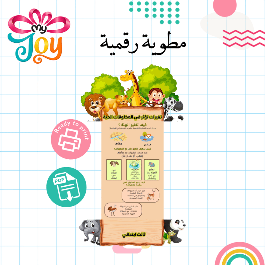 مطوية كيف تتغير البيئة PDF