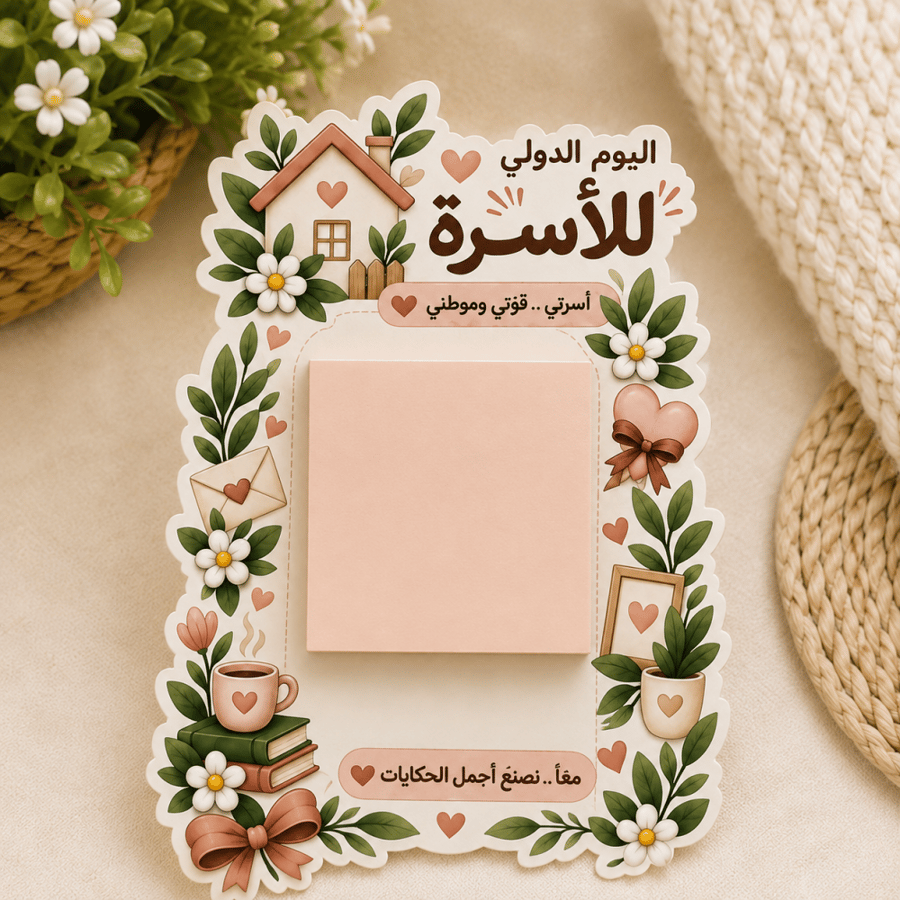 كرت توزيعات اليوم الدولي للأسرة