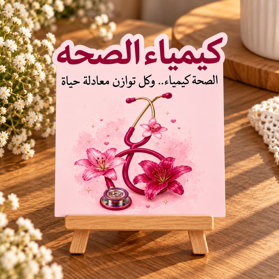 كرت توزيعات | كيمياء الصحة