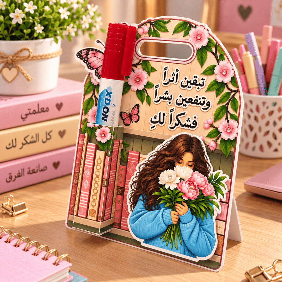 كرت و قلم سبورة | توزيعات يوم المعلم