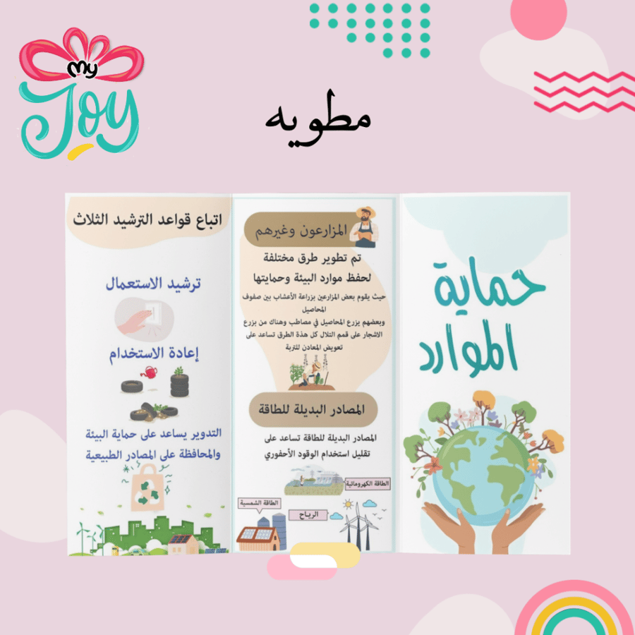 مطويه حماية الموارد
