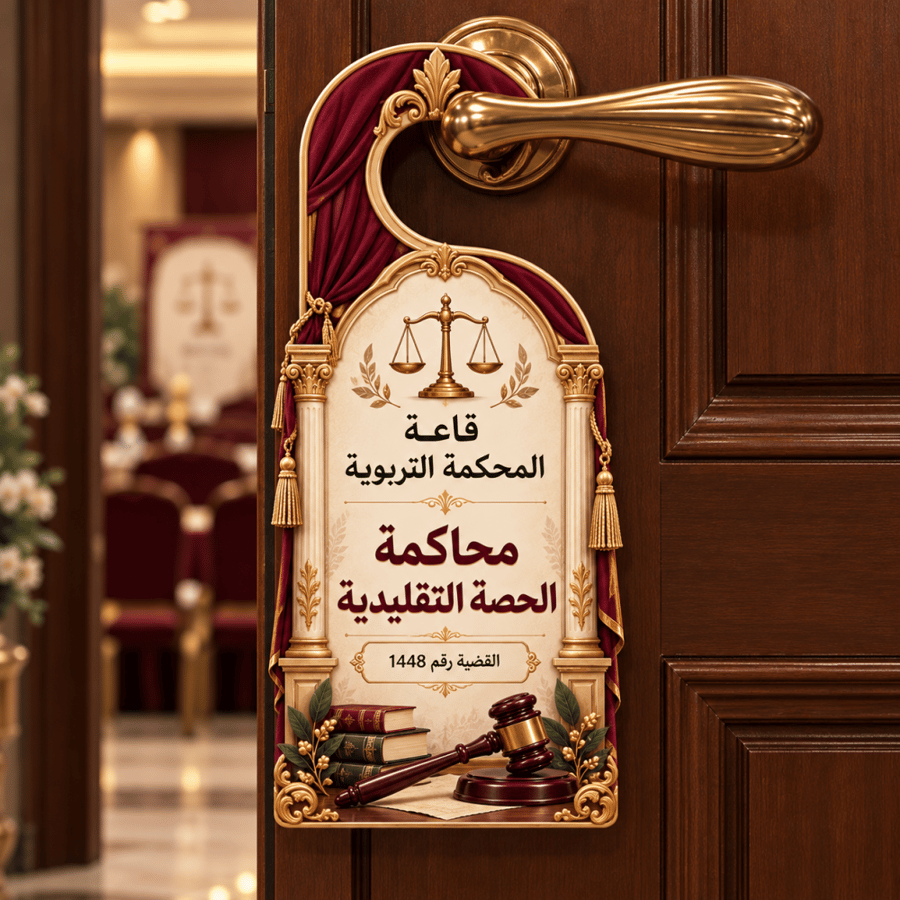 ورشة محاكمة الحصة التقليدية