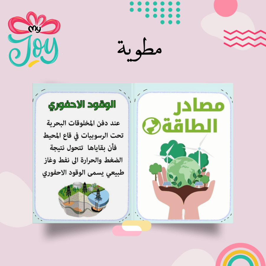 مطويه مصادر الطاقة