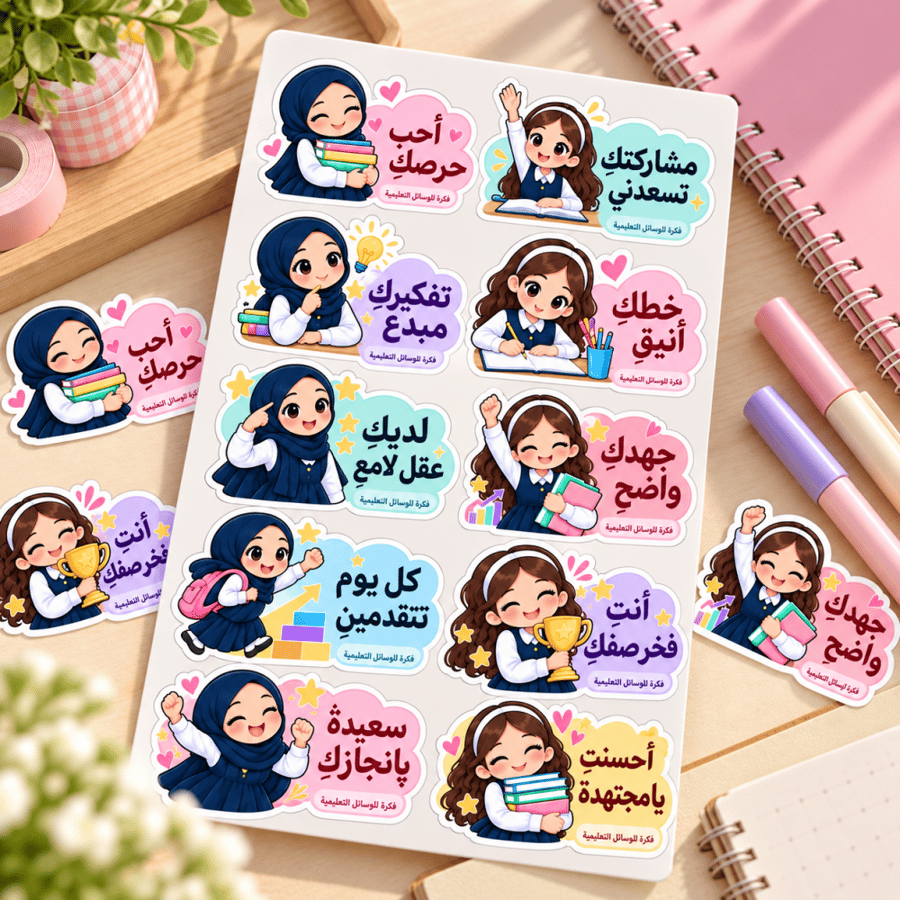 استيكرات تشجيعية