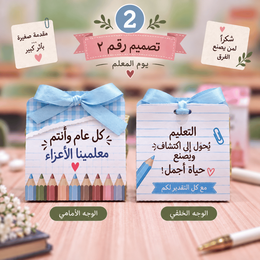 بوكس توزيعات | يوم المعلم