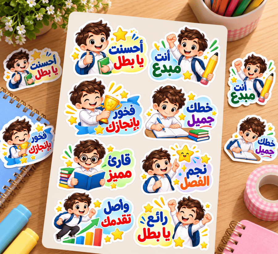 استيكرات تشجيعية