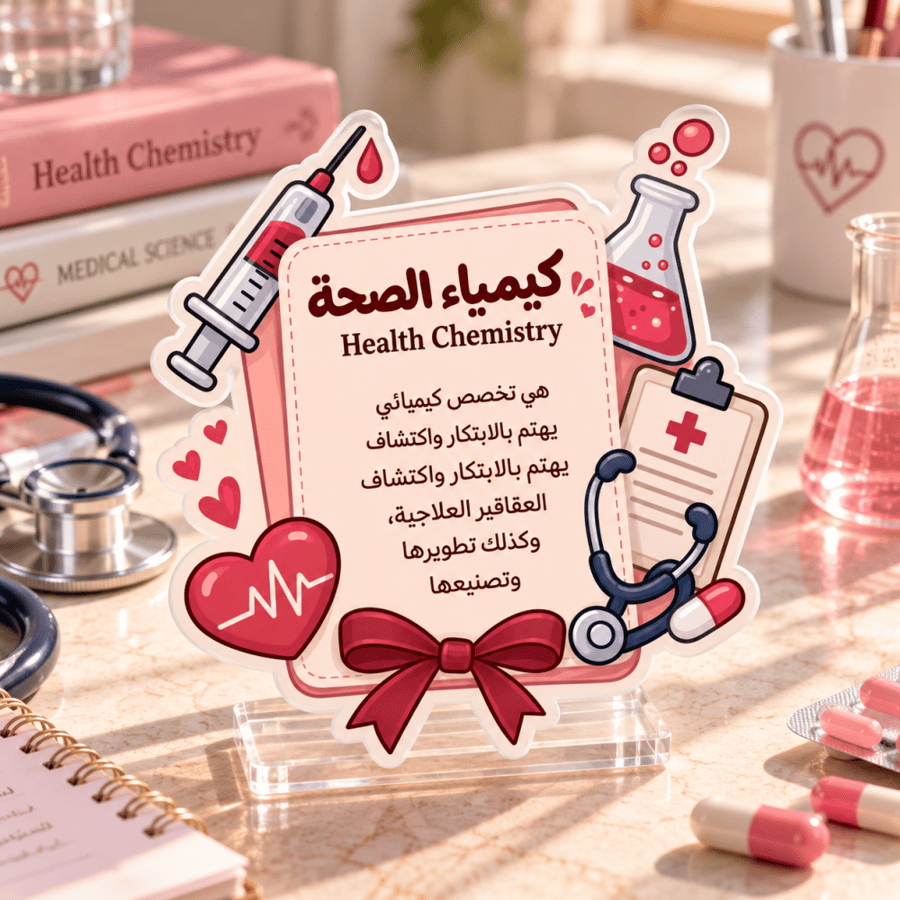 كرت توزيعات | كيمياء الصحة