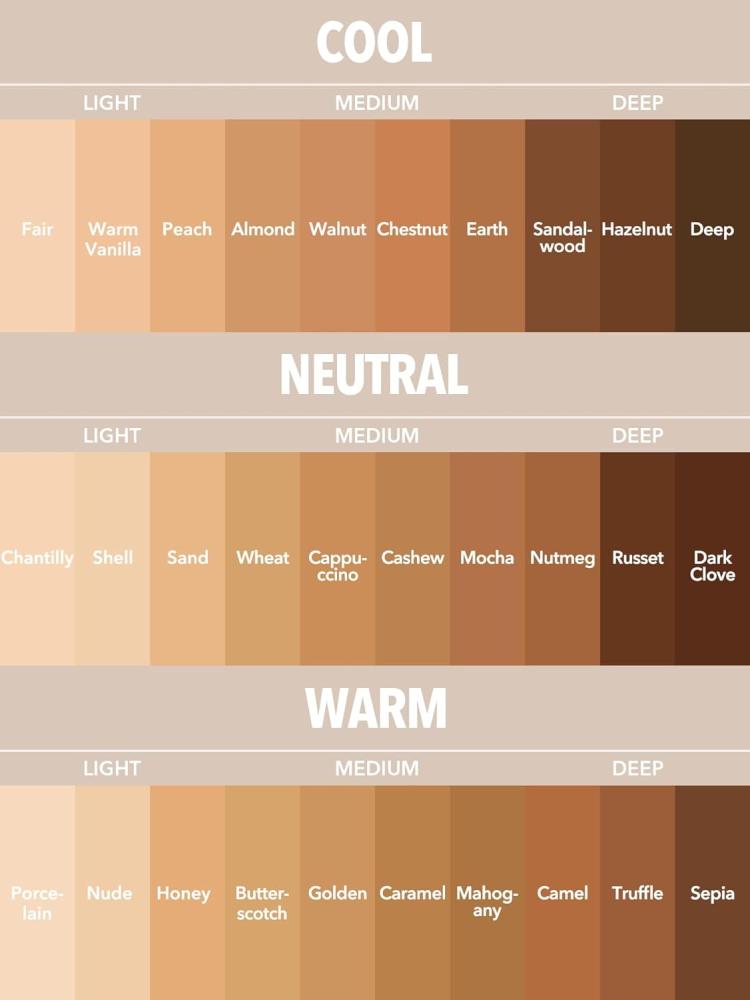 شجلام كريم اساس مطفي Warm Vanil