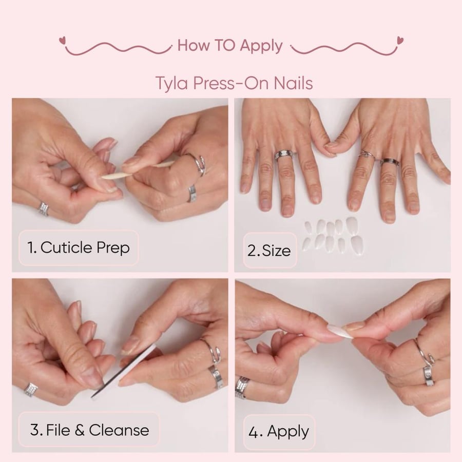 Tayla Self-Adhesive Nails Oval Aura 02