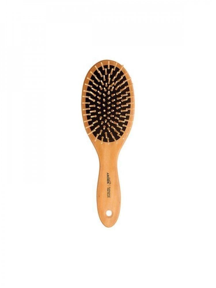 Rose Aroma Wooden Hair Brush 4718