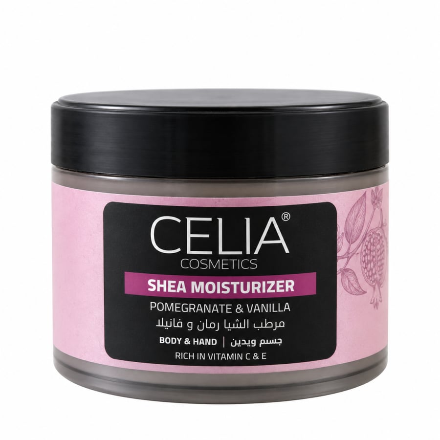 Silia body butter with pomegranate, vanilla and shea 300g