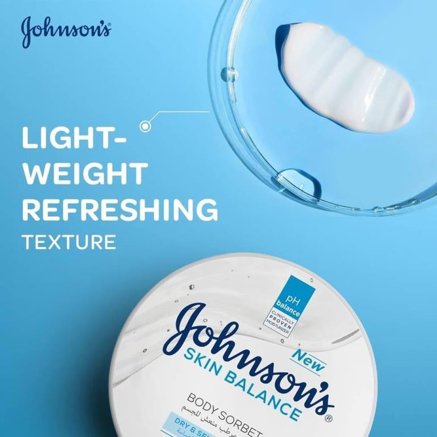Johnson's Face & Body Cream for Dry & Sensitive Skin 300ml
