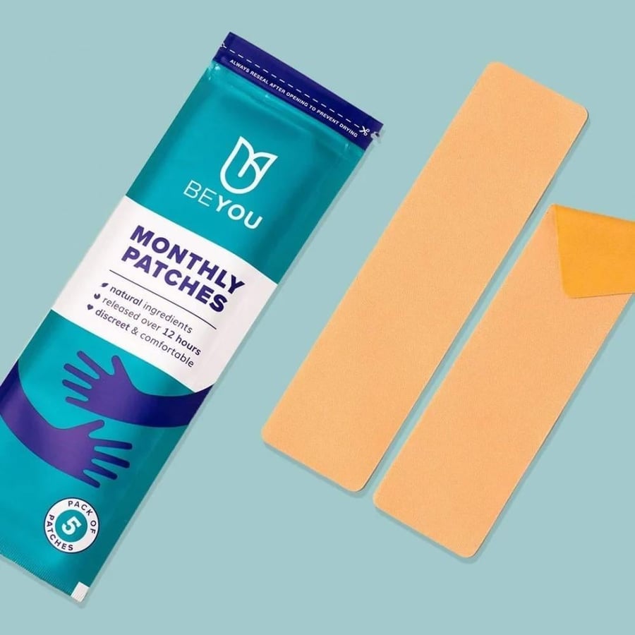PU patches for menstrual symptoms