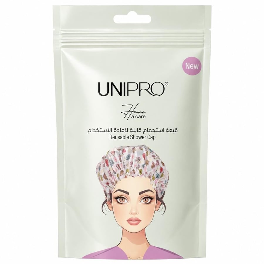 اغطية رأس بلاستيكية بحزام للاستحمام UNIPRO