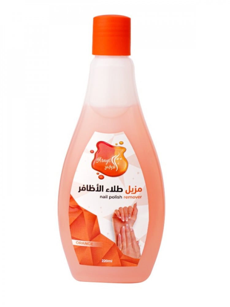 العرايس مزيل اظافر سائل 220مل ORANGE