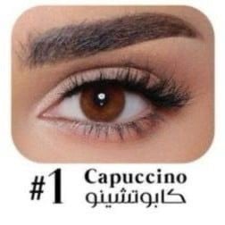 عدسات ليمونوس شهرية كابتشينو